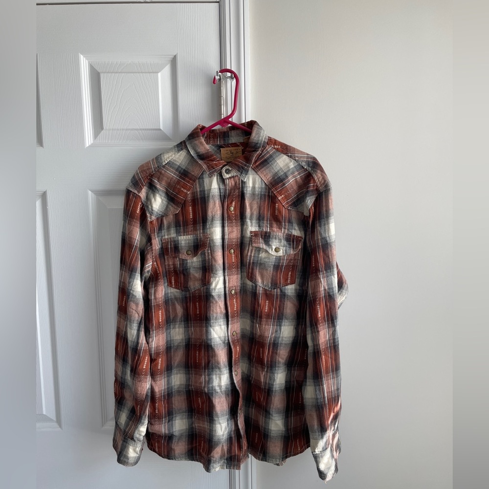 Western lightweight flannel - Size large
